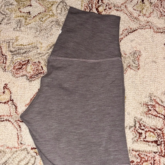 Lululemon Gray 6” align shorts - Picture 1 of 3